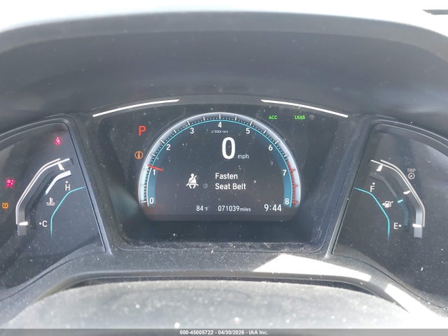 2020 Honda Civic Lx მანქანა იყიდება აუქციონზე, vin: 2HGFC2F6XLH599256, აუქციონის ნომერი: 45005722