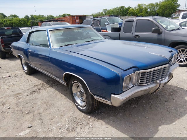 Продажа на аукционе авто 1972 Chevrolet Monte Carlo, vin: 1H57J2B666455, номер лота: 45005775