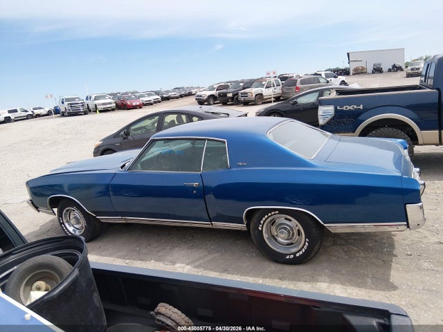 45005775 :رقم المزاد ، 1H57J2B666455 vin ، 1972 Chevrolet Monte Carlo مزاد بيع