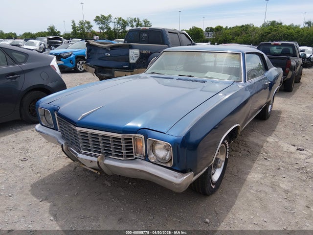 45005775 :رقم المزاد ، 1H57J2B666455 vin ، 1972 Chevrolet Monte Carlo مزاد بيع
