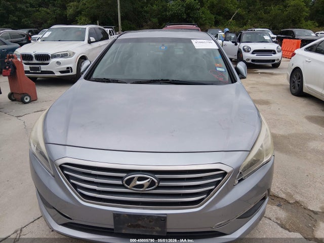 2015 Hyundai Sonata Se მანქანა იყიდება აუქციონზე, vin: 5NPE24AFXFH122287, აუქციონის ნომერი: 45005790