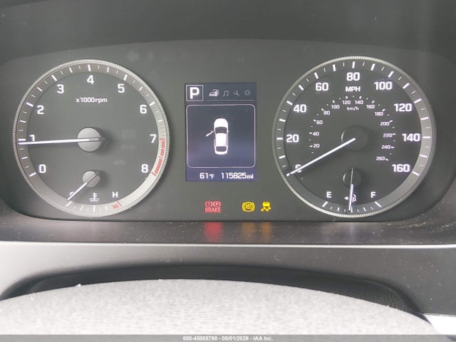 2015 Hyundai Sonata Se მანქანა იყიდება აუქციონზე, vin: 5NPE24AFXFH122287, აუქციონის ნომერი: 45005790