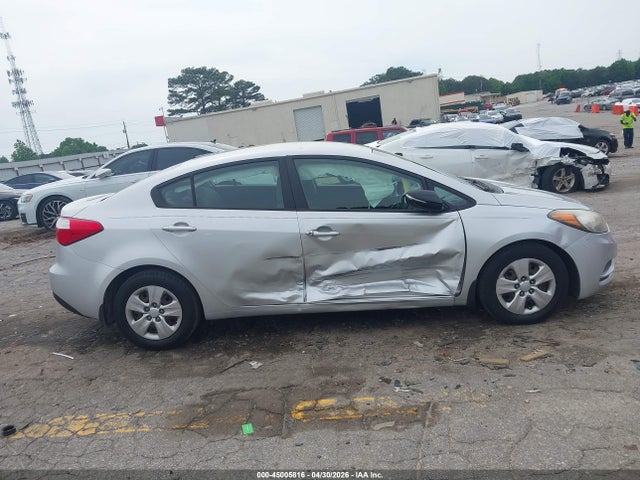 2015 Kia Forte Lx მანქანა იყიდება აუქციონზე, vin: KNAFK4A64F5405107, აუქციონის ნომერი: 45005816