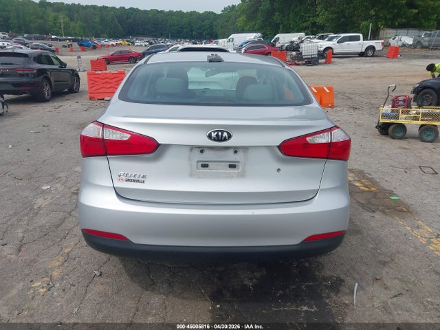 2015 Kia Forte Lx მანქანა იყიდება აუქციონზე, vin: KNAFK4A64F5405107, აუქციონის ნომერი: 45005816