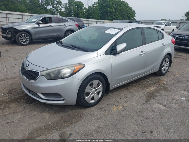 2015 Kia Forte Lx მანქანა იყიდება აუქციონზე, vin: KNAFK4A64F5405107, აუქციონის ნომერი: 45005816