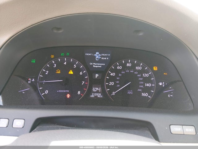Продаж на аукціоні авто 2011 Lexus Ls 460 L, vin: JTHGL5EF3B5043106, номер лоту: 45005883