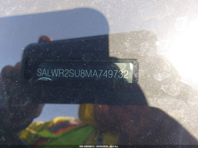 Aukcja sprzedaży 2021 Land Rover Range Rover Sport Hse Silver Edition Mhev, vin: SALWR2SU8MA749732, numer aukcji: 45005913