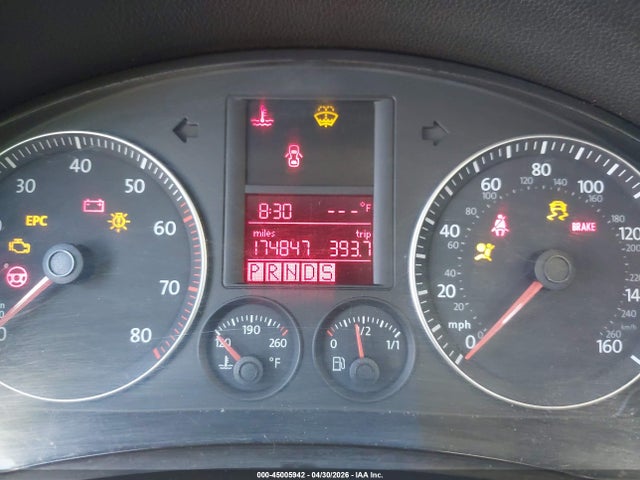 45005942 :رقم المزاد ، 3VWPF71K96M808761 vin ، 2006 Volkswagen Jetta Value Edition مزاد بيع