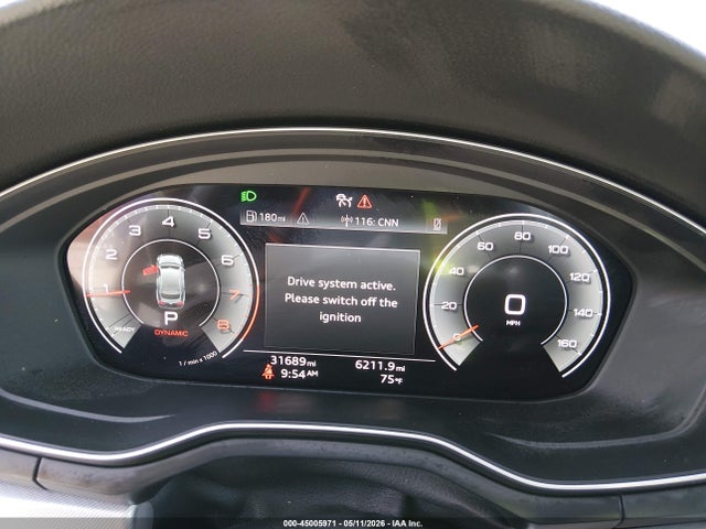 Aukcja sprzedaży 2025 Audi A5 Sportback Premium 45 Tfsi S Line Quattro S Tronic, vin: WAUDACF5XSA007132, numer aukcji: 45005971