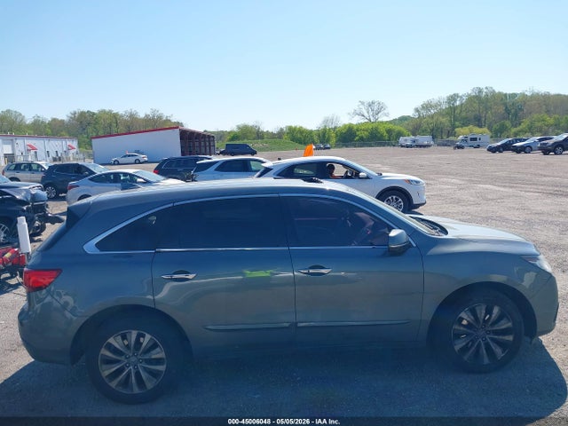 45006048 :رقم المزاد ، 5FRYD4H4XEB023914 vin ، 2014 Acura Mdx Technology Package مزاد بيع