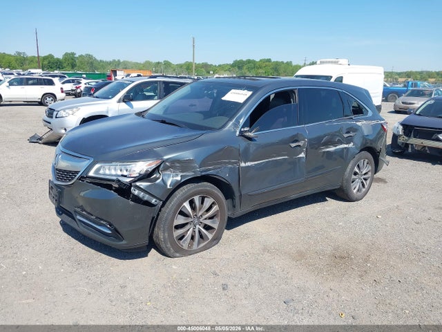 45006048 :رقم المزاد ، 5FRYD4H4XEB023914 vin ، 2014 Acura Mdx Technology Package مزاد بيع