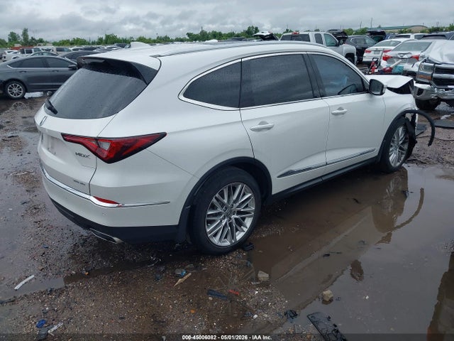 45006082 :رقم المزاد ، 5J8YE1H87PL003217 vin ، 2023 Acura Mdx Advance Package مزاد بيع