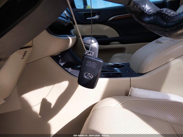 45006118 :رقم المزاد ، 5TDDGRFH7KS055883 vin ، 2019 Toyota Highlander Hybrid Limited Platinum مزاد بيع