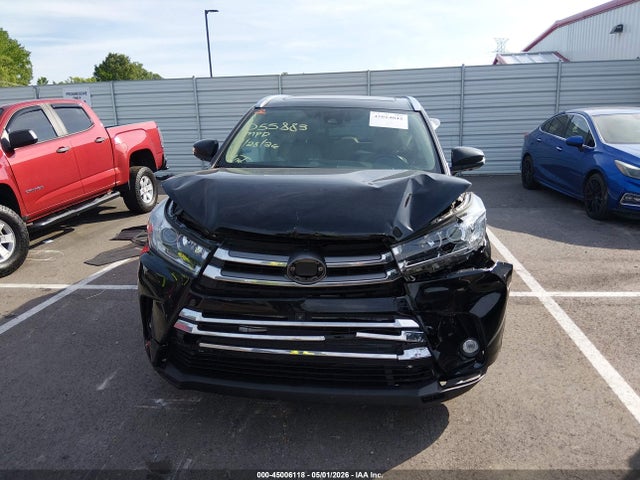 45006118 :رقم المزاد ، 5TDDGRFH7KS055883 vin ، 2019 Toyota Highlander Hybrid Limited Platinum مزاد بيع
