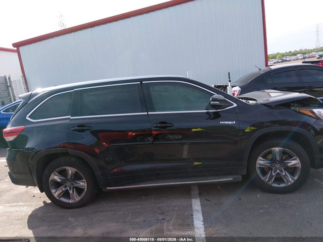 45006118 :رقم المزاد ، 5TDDGRFH7KS055883 vin ، 2019 Toyota Highlander Hybrid Limited Platinum مزاد بيع