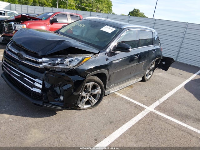45006118 :رقم المزاد ، 5TDDGRFH7KS055883 vin ، 2019 Toyota Highlander Hybrid Limited Platinum مزاد بيع