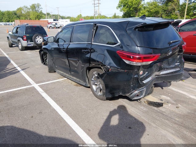 45006118 :رقم المزاد ، 5TDDGRFH7KS055883 vin ، 2019 Toyota Highlander Hybrid Limited Platinum مزاد بيع