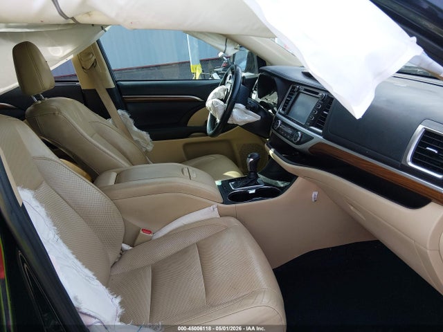45006118 :رقم المزاد ، 5TDDGRFH7KS055883 vin ، 2019 Toyota Highlander Hybrid Limited Platinum مزاد بيع