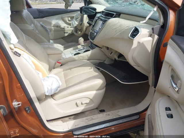 2015 Nissan Murano Platinum მანქანა იყიდება აუქციონზე, vin: 5N1AZ2MG5FN235269, აუქციონის ნომერი: 45006160