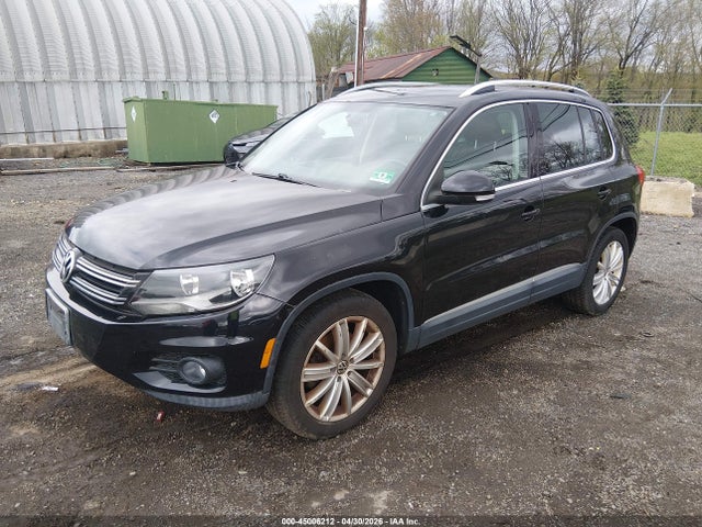 2012 Volkswagen Tiguan Se მანქანა იყიდება აუქციონზე, vin: WVGBV7AX7CW584215, აუქციონის ნომერი: 45006212