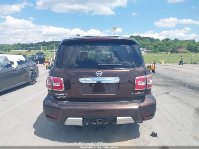 Продаж на аукціоні авто 2017 Nissan Armada Platinum, vin: JN8AY2NE2H9703754, номер лоту: 45006228