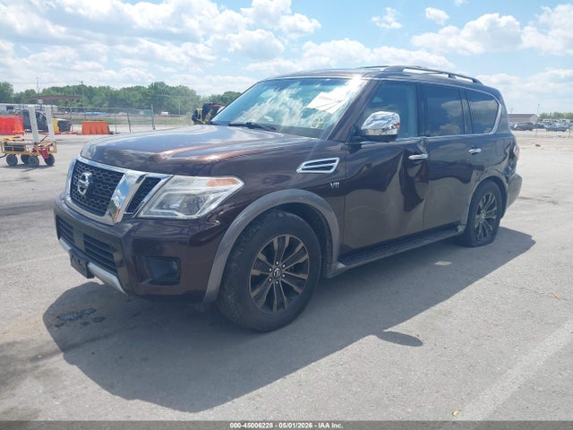 Продаж на аукціоні авто 2017 Nissan Armada Platinum, vin: JN8AY2NE2H9703754, номер лоту: 45006228