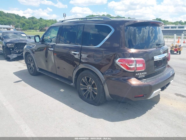 Продаж на аукціоні авто 2017 Nissan Armada Platinum, vin: JN8AY2NE2H9703754, номер лоту: 45006228
