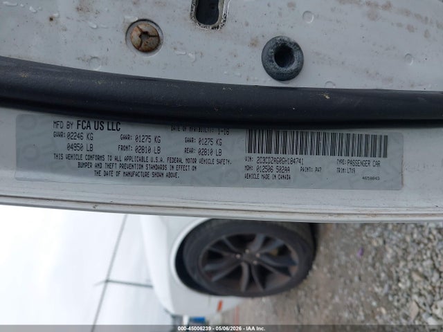 45006239 :رقم المزاد ، 2C3CDZAG0GH184741 vin ، 2016 Dodge Challenger Sxt مزاد بيع