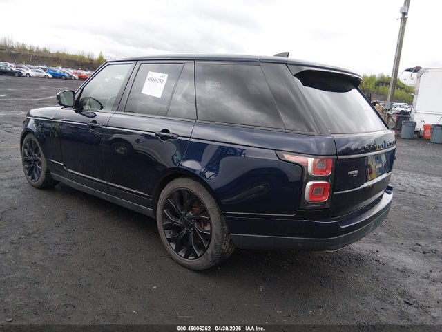 Aukcja sprzedaży 2020 Land Rover Range Rover Hse, vin: SALGS2RU2LA578635, numer aukcji: 45006252