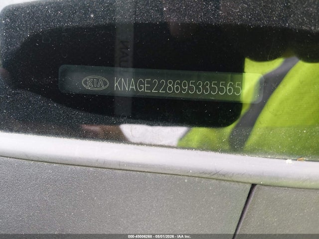 Auction sale of the 2009 Kia Optima Ex, vin: KNAGE228695335565, lot number: 45006268