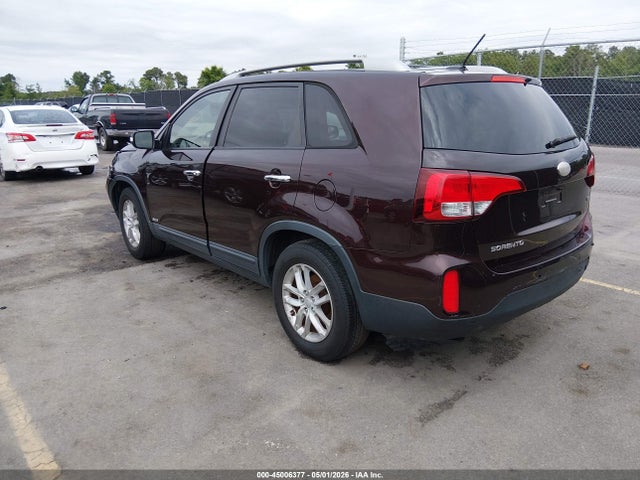 45006377 :رقم المزاد ، 5XYKTCA63EG538603 vin ، 2014 Kia Sorento Lx مزاد بيع