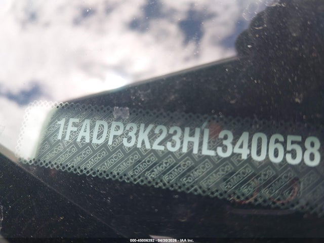 Продаж на аукціоні авто 2017 Ford Focus Se, vin: 1FADP3K23HL340658, номер лоту: 45006392