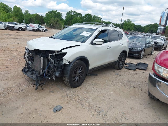 2016 Nissan Rogue Sl მანქანა იყიდება აუქციონზე, vin: 5N1AT2MT0GC775849, აუქციონის ნომერი: 45006402