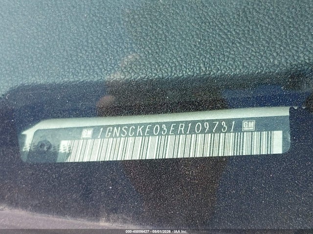 1GNSCKE03ER109731 Chevrolet Suburban 1500 Ltz