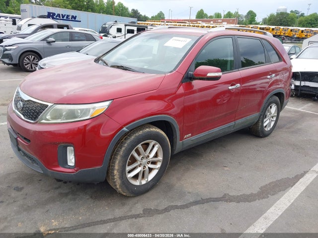 2015 Kia Sorento Lx მანქანა იყიდება აუქციონზე, vin: 5XYKTCA60FG561533, აუქციონის ნომერი: 45006433