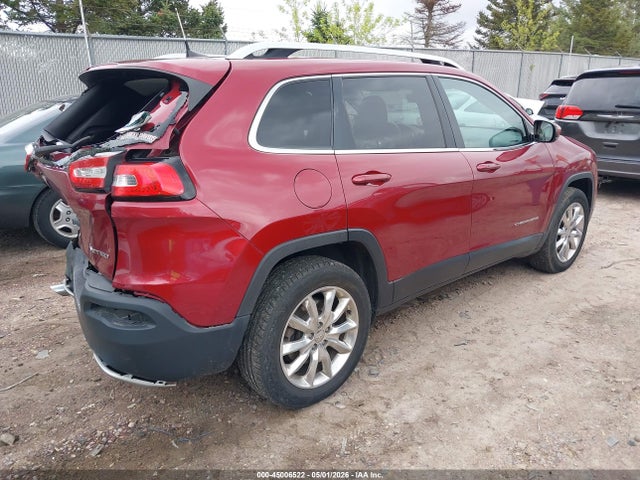 Aukcja sprzedaży 2016 Jeep Cherokee Limited, vin: 1C4PJMDB7GW206079, numer aukcji: 45006522