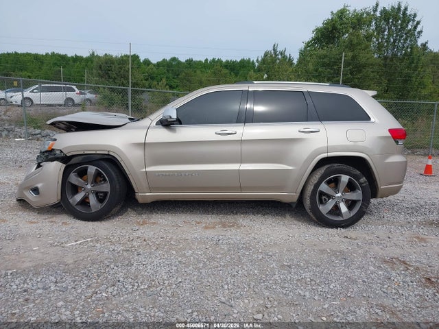 Продажа на аукционе авто 2014 Jeep Grand Cherokee Overland, vin: 1C4RJFCG0EC189710, номер лота: 45006571