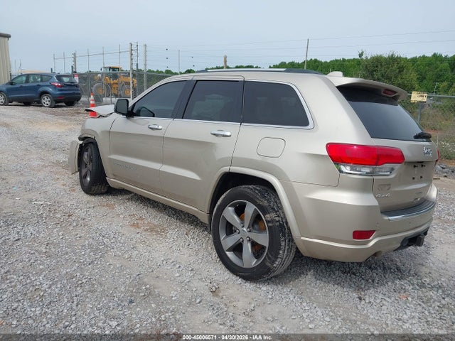 Продажа на аукционе авто 2014 Jeep Grand Cherokee Overland, vin: 1C4RJFCG0EC189710, номер лота: 45006571
