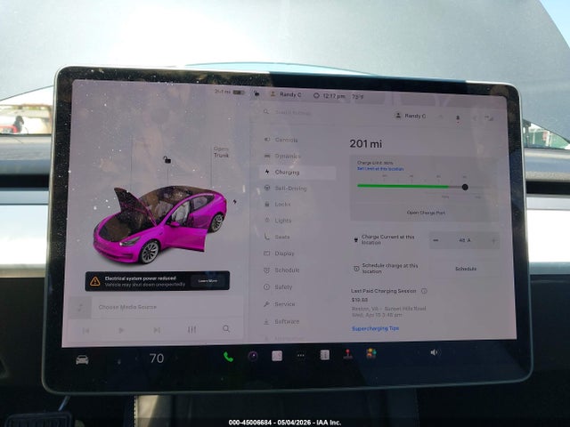 Aukcja sprzedaży 2021 Tesla Model 3 Long Range Dual Motor All-wheel Drive, vin: 5YJ3E1EBXMF906954, numer aukcji: 45006684