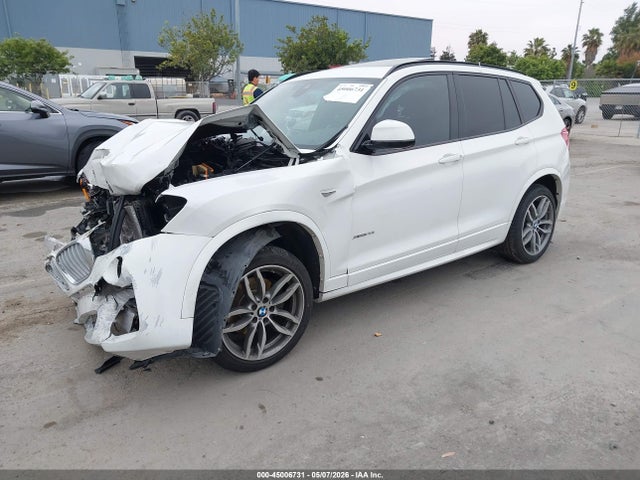 2016 Bmw X3 Xdrive28i მანქანა იყიდება აუქციონზე, vin: 5UXWX9C54G0D95135, აუქციონის ნომერი: 45006731
