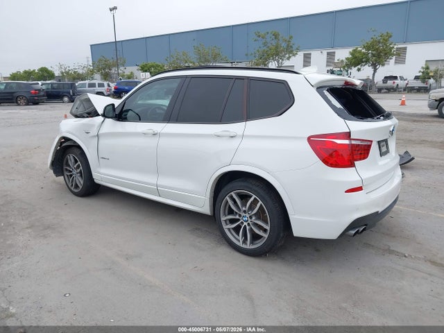 2016 Bmw X3 Xdrive28i მანქანა იყიდება აუქციონზე, vin: 5UXWX9C54G0D95135, აუქციონის ნომერი: 45006731