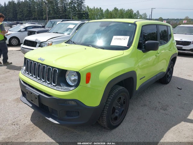 Aukcja sprzedaży 2017 Jeep Renegade Sport 4x4, vin: ZACCJBAB3HPG05822, numer aukcji: 45006747