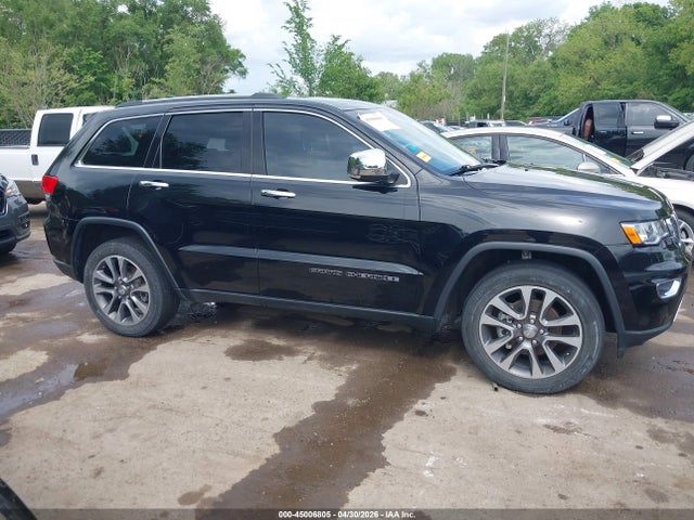 Продажа на аукционе авто 2018 Jeep Grand Cherokee Limited 4x4, vin: 1C4RJFBG3JC107092, номер лота: 45006805
