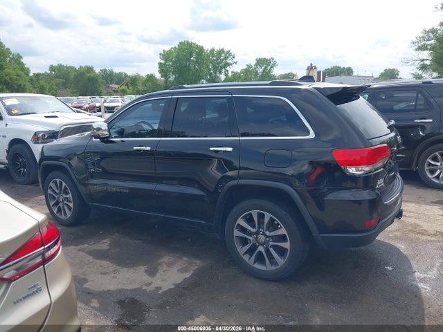 Продажа на аукционе авто 2018 Jeep Grand Cherokee Limited 4x4, vin: 1C4RJFBG3JC107092, номер лота: 45006805
