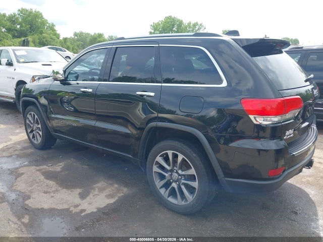 Продажа на аукционе авто 2018 Jeep Grand Cherokee Limited 4x4, vin: 1C4RJFBG3JC107092, номер лота: 45006805