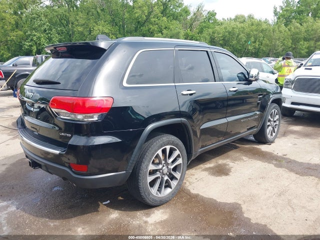 Продажа на аукционе авто 2018 Jeep Grand Cherokee Limited 4x4, vin: 1C4RJFBG3JC107092, номер лота: 45006805