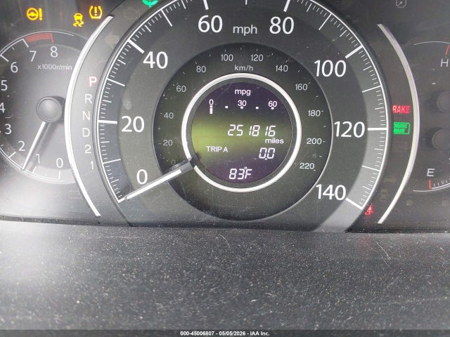 45006807 :رقم المزاد ، 2HKRM3H79EH531769 vin ، 2014 Honda Cr-v Ex-l مزاد بيع