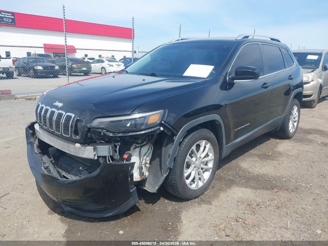 2019 Jeep Cherokee Latitude Fwd მანქანა იყიდება აუქციონზე, vin: 1C4PJLCBXKD296862, აუქციონის ნომერი: 45006818