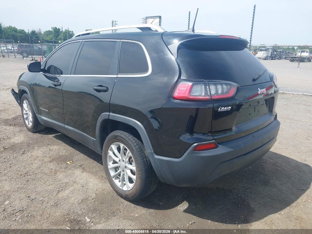 2019 Jeep Cherokee Latitude Fwd მანქანა იყიდება აუქციონზე, vin: 1C4PJLCBXKD296862, აუქციონის ნომერი: 45006818