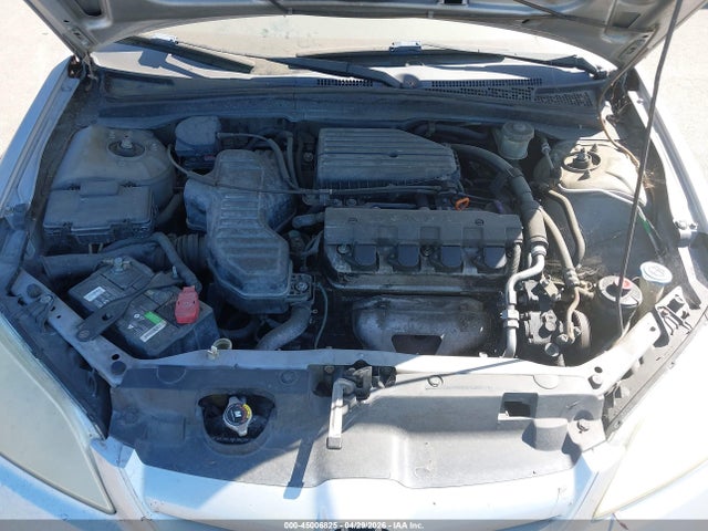 45006825 :رقم المزاد ، 2HGES16555H520787 vin ، 2005 Honda Civic Lx مزاد بيع